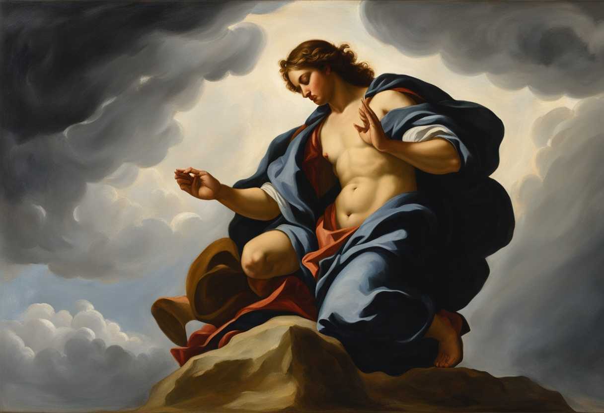 A-serene-figure-praying-under-a-stormy-sky-St-Michael-s-light-breaking-through-clouds-hopeful_brje