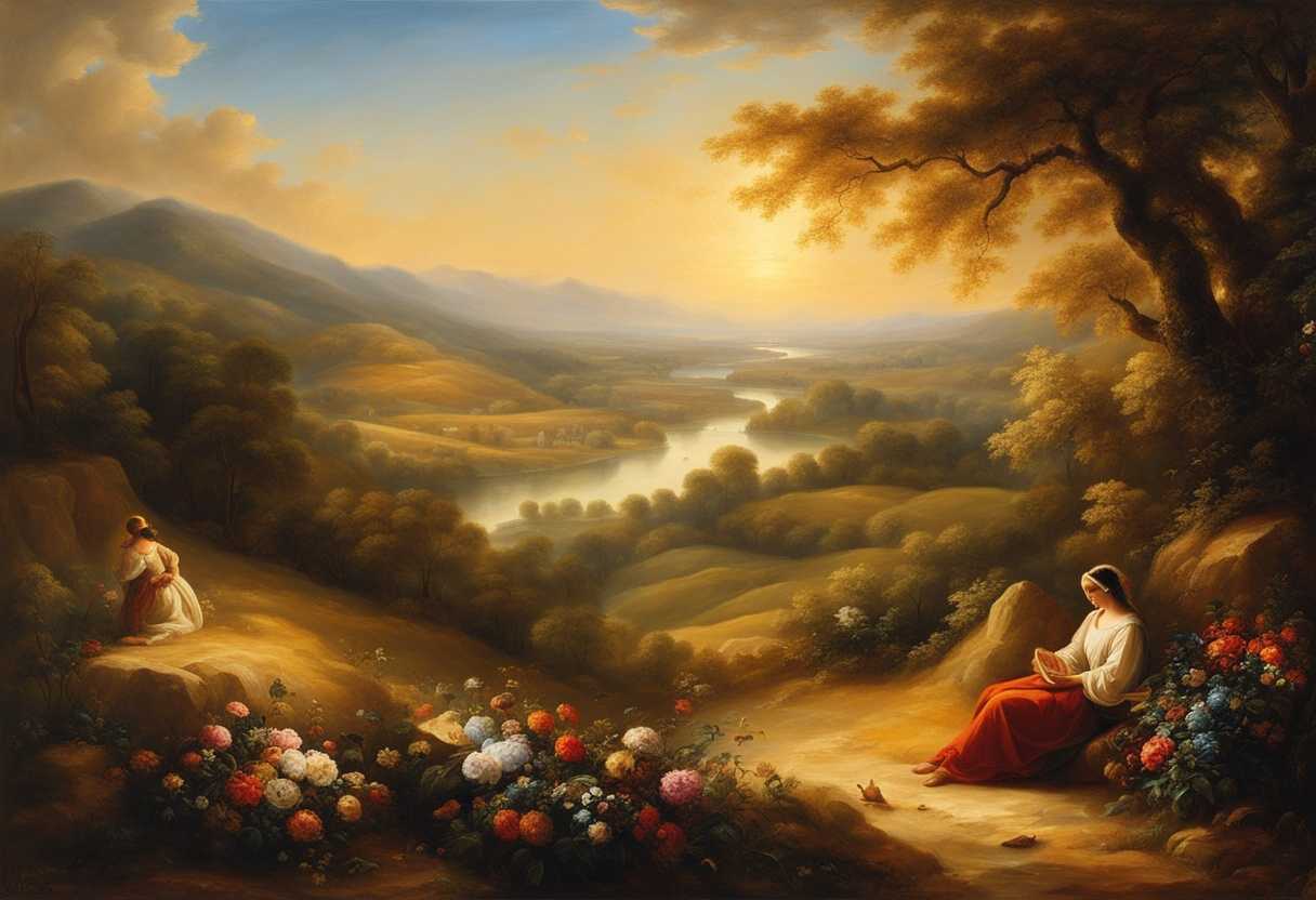 Serene-landscape-golden-light-gentle-hills-peaceful-figures-praying-vibrant-flowers-divine-tran_saup