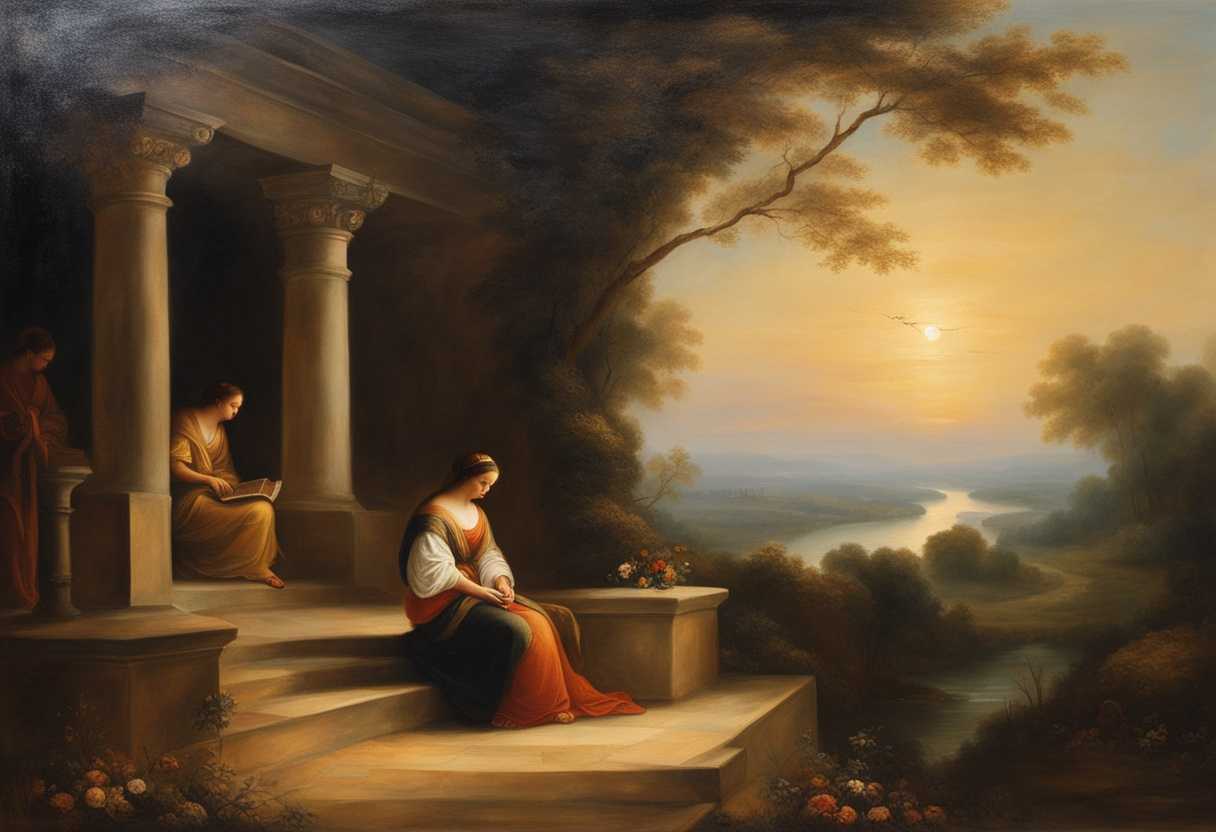 Serene-dawn-person-in-quiet-prayer-soft-light-peaceful-atmosphere-spiritual-connection-tranquil_qnaa