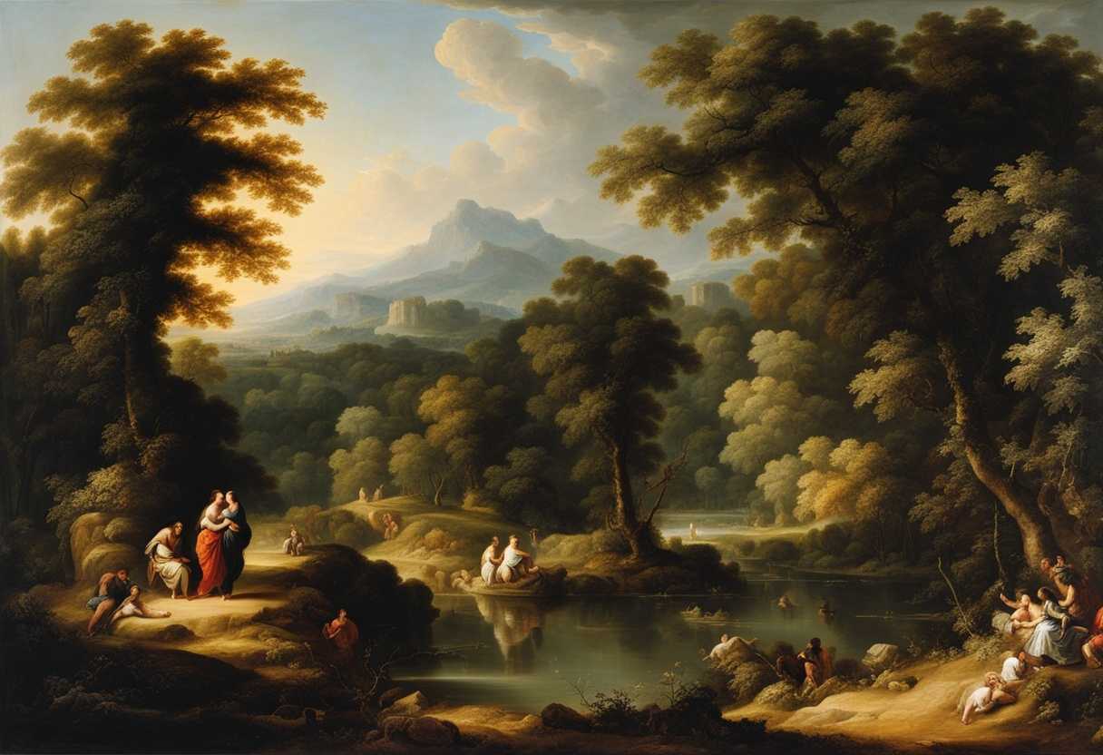 Serene-landscape-with-flowing-water-vibrant-greenery-people-joyfully-celebrating-nature-s-gift-pe_eioj