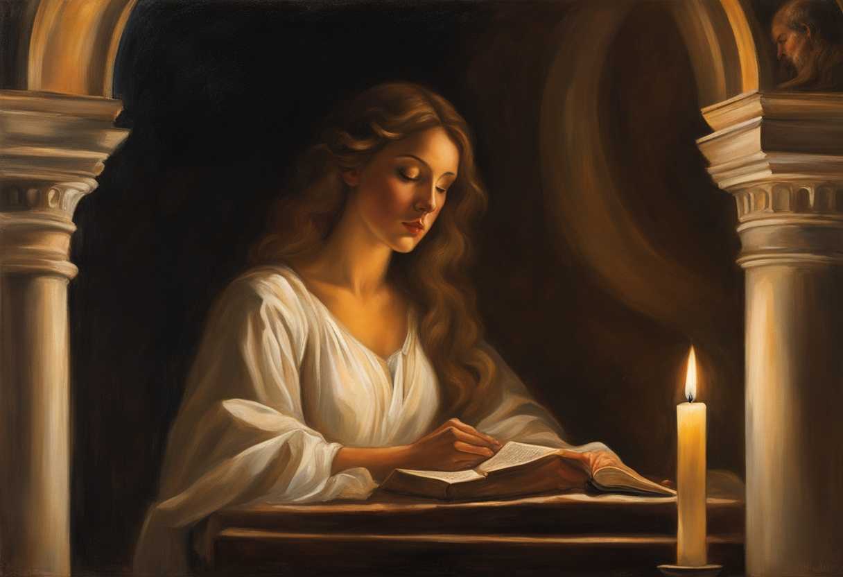 Serene-individual-in-prayer-candlelit-room-scripture-open-peaceful-ambiance-deep-connection-with_kqwn