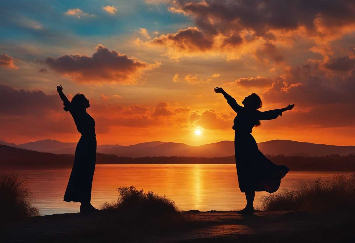 Silhouetted-figures-at-sunset-hands-raised-in-gratitude-vibrant-sky-serene-atmosphere-peaceful-m_qvnx
