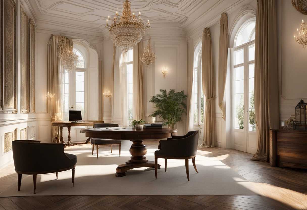 A-serene-workspace-sunlight-streaming-in-a-journal-open-vibrant-ideas-swirling-peaceful-ambiance_estl