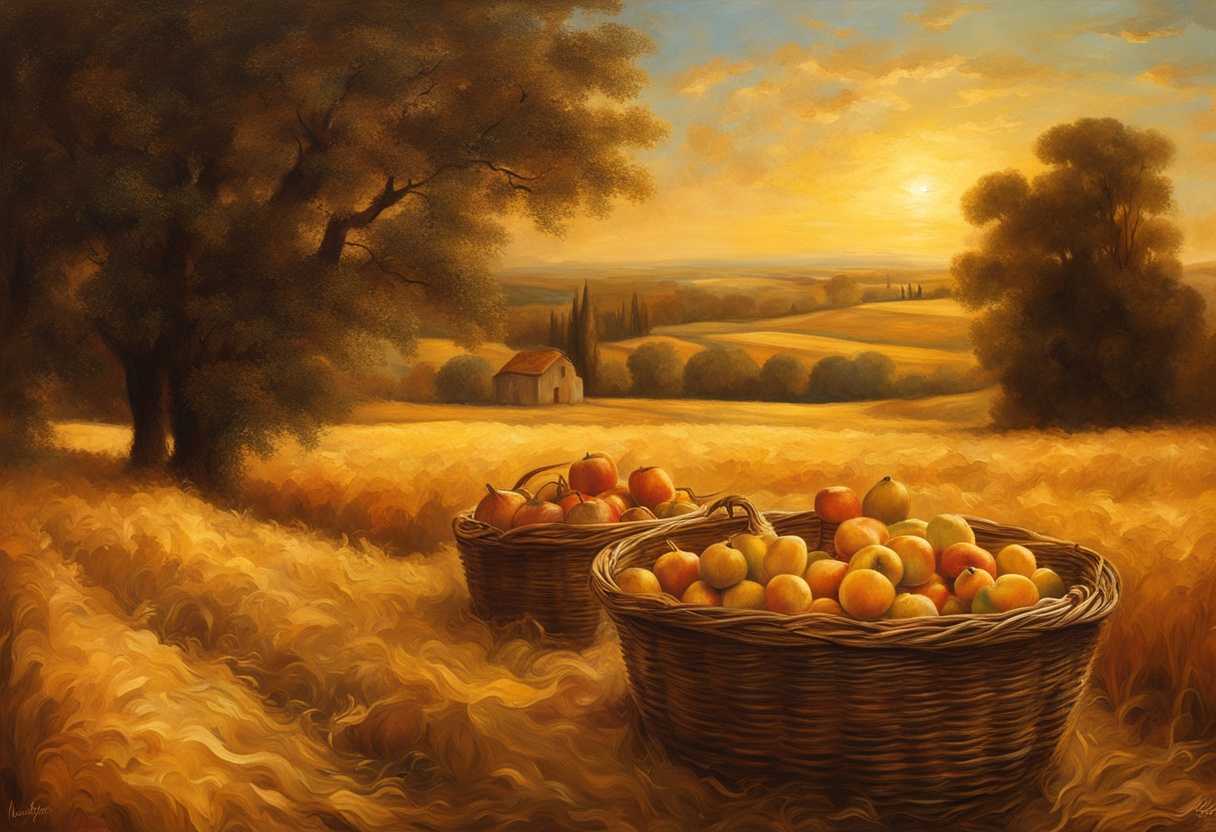 Bountiful-harvest-hands-raised-in-thanks-golden-fields-warm-sunlight-serene-atmosphere-peaceful_zquy