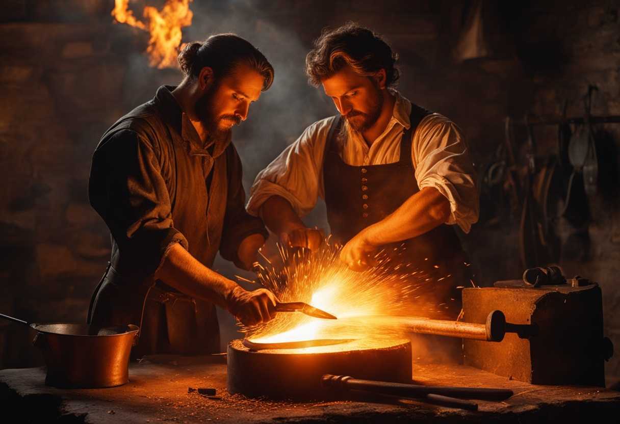 A-glowing-forge-blacksmith-shaping-a-heart-sparks-flying-warm-light-gratitude-in-the-air_zwjp