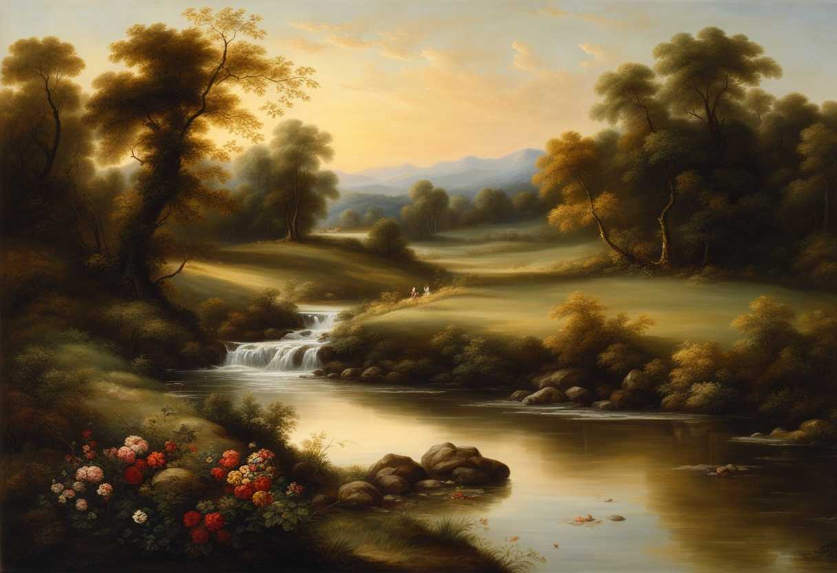 A-serene-landscape-with-a-gentle-stream-soft-sunlight-and-a-comforting-embrace_nkgb