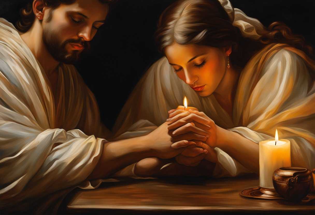 Serene-gathering-of-friends-hands-clasped-in-prayer-warm-candlelight-peaceful-ambiance-heartfelt_bbrc
