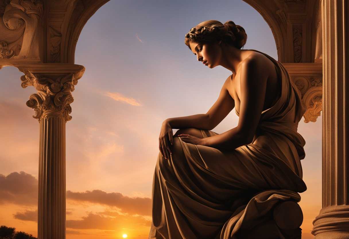 A-serene-figure-gazing-at-sunset-surrounded-by-symbols-of-past-sacrifices-contemplative-peaceful-_ylkx