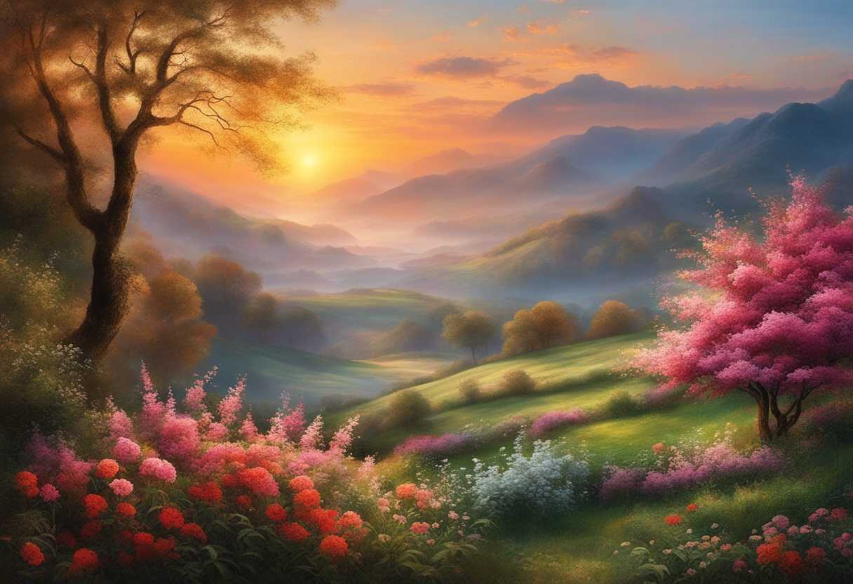 Serene-landscape-at-dawn-vibrant-colors-gentle-breeze-blossoming-flowers-peaceful-meditation-up_fbzr