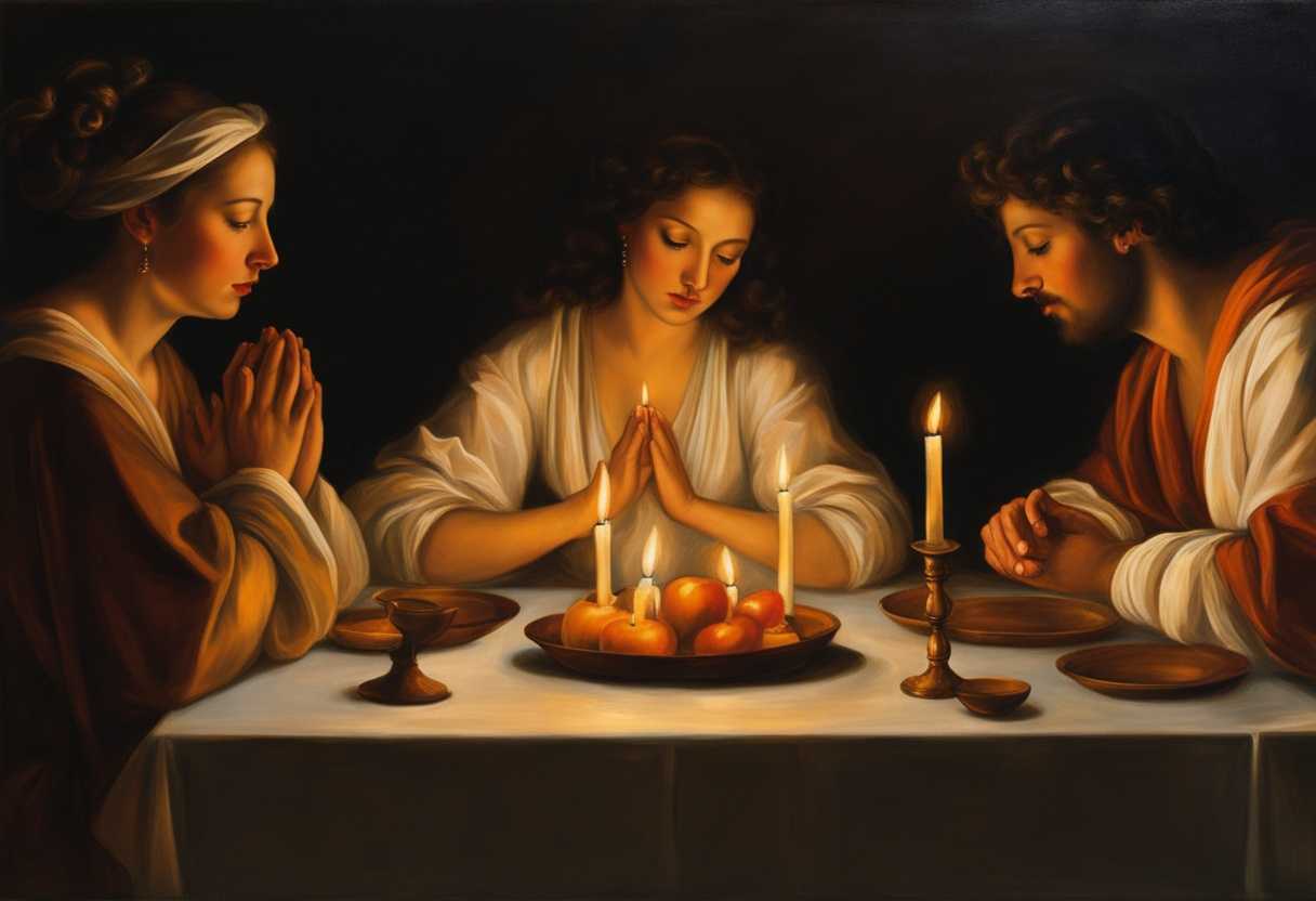 Warm-gathering-of-loved-ones-hands-clasped-in-prayer-soft-candlelight-serene-atmosphere-heartfel_iqaz