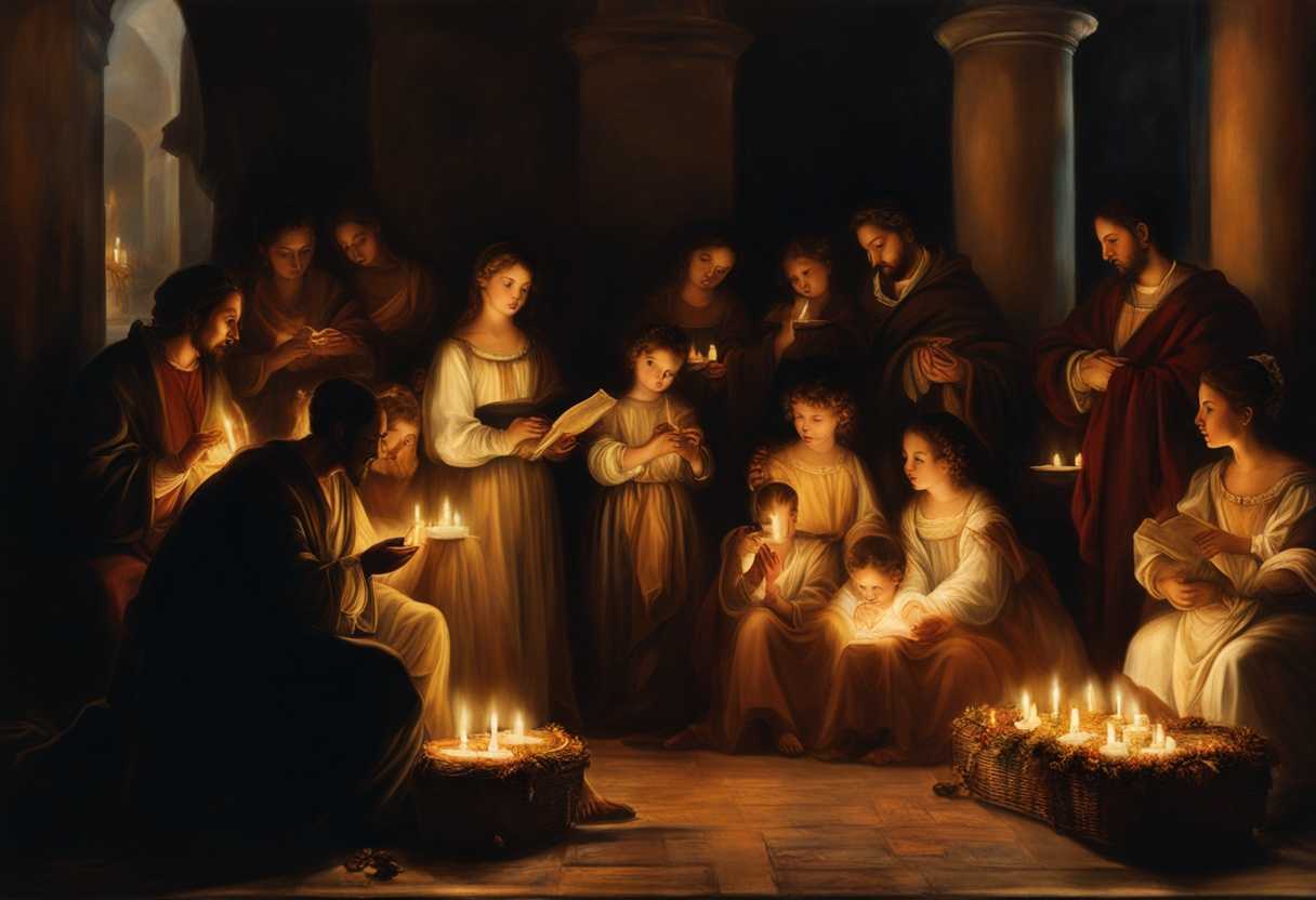 Families-gathered-in-prayer-holding-rosaries-surrounded-by-candles-and-soft-warm-light_xokx