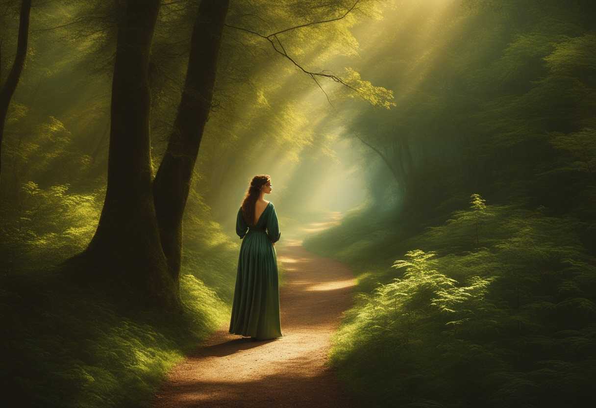 Serene-woman-guiding-others-through-a-lush-forest-soft-light-filtering-through-trees-peaceful-atmo_mhxa