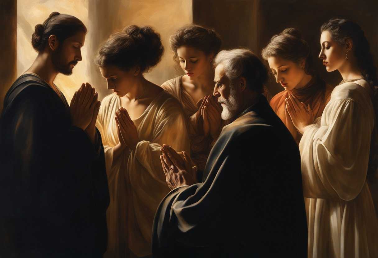 Warm-gathering-of-loved-ones-hands-clasped-in-prayer-soft-sunlight-filtering-through-serene-atmos_zrfm