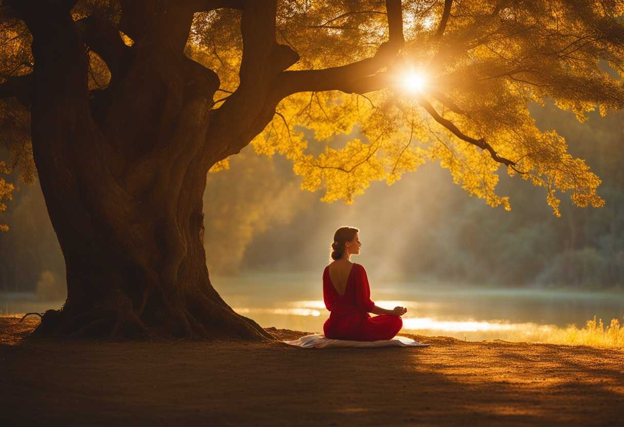 Golden-sunlight-filtering-through-trees-serene-figure-meditating-surrounded-by-nature-s-tranquilit_upam