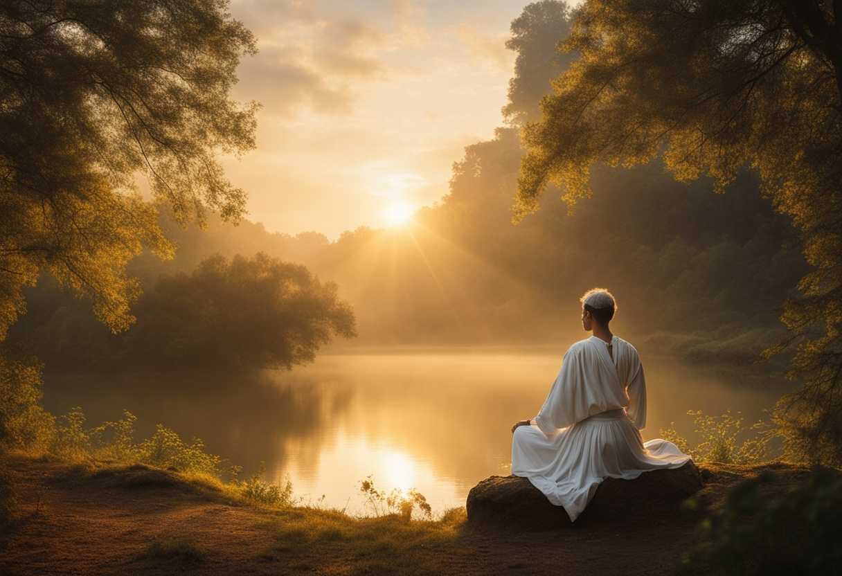 Serene-sunrise-peaceful-figure-meditating-surrounded-by-nature-soft-light-tranquil-atmosphere-s_phxu