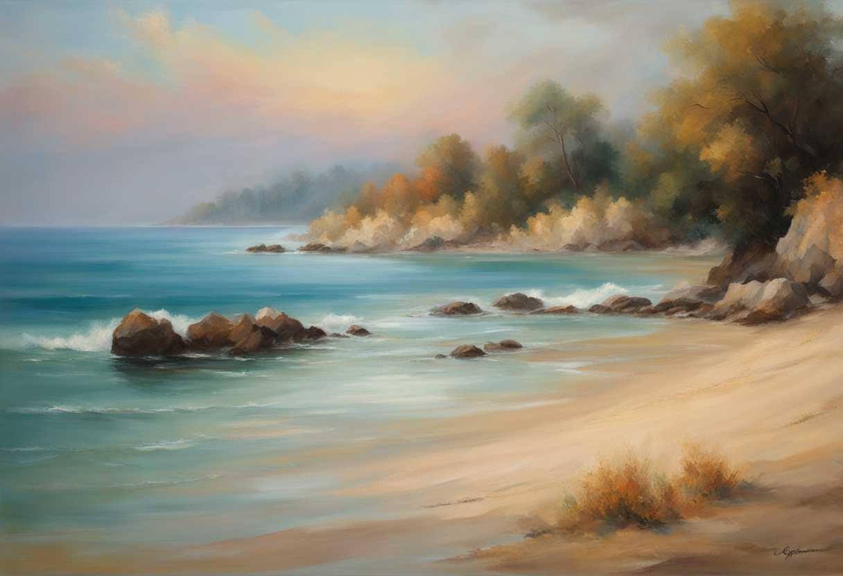 Tranquil-landscape-gentle-waves-lapping-at-the-shore-soft-pastel-skies-peaceful-atmosphere-seren_fsqa