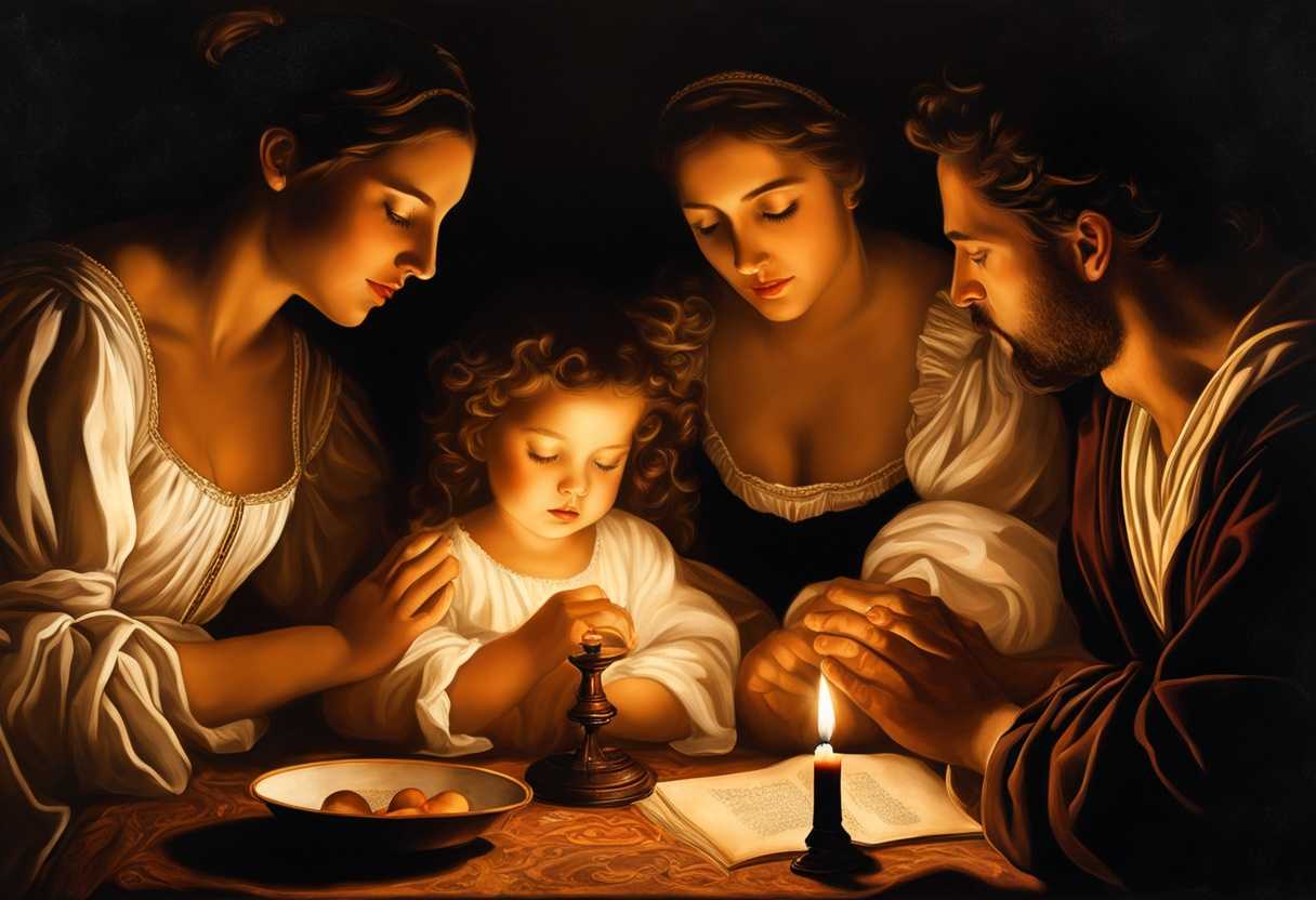 A-family-gathers-in-candlelight-united-in-prayer-radiating-faith-love-and-togetherness_vhpj