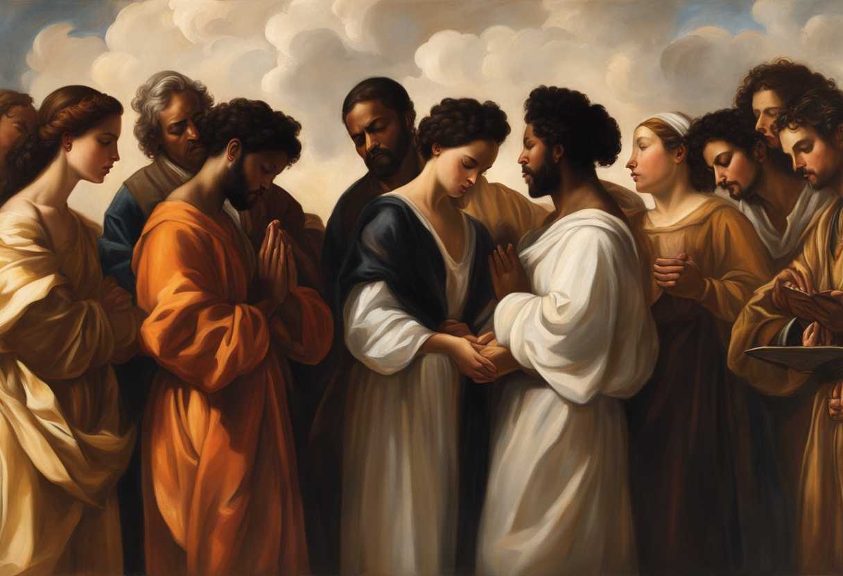 A-diverse-group-of-individuals-pray-together-radiating-unity-peace-and-hope-in-warm-light_fvkc