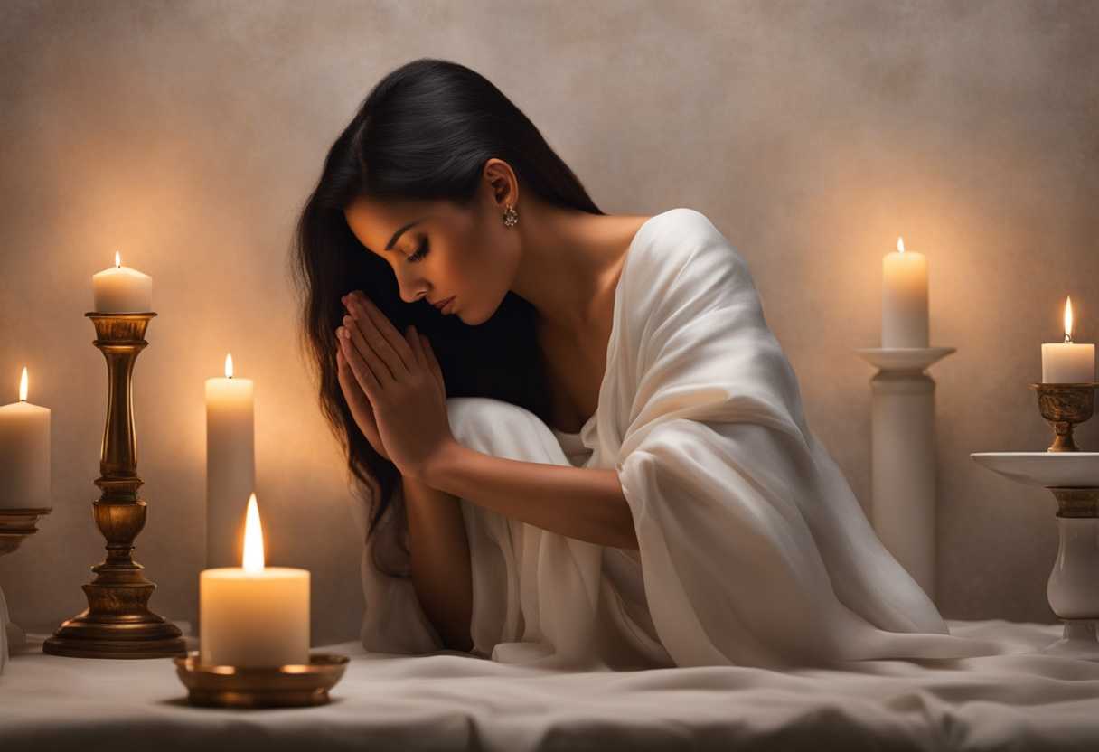 A-person-finds-solace-in-prayer-bathed-in-candlelight-feeling-a-spiritual-connection_ftbx