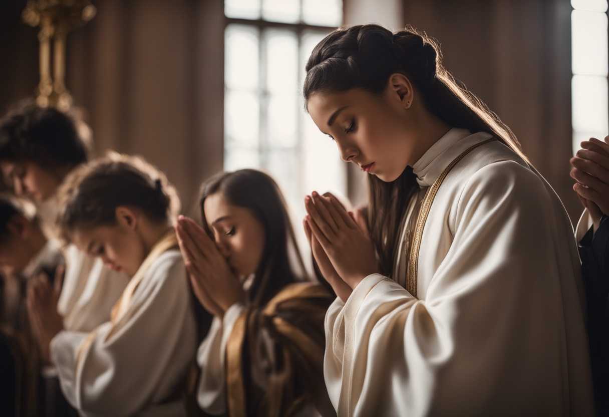 Students-in-prayer-heads-bowed-soft-light-filtering-serene-unity-and-gratitude_hrom