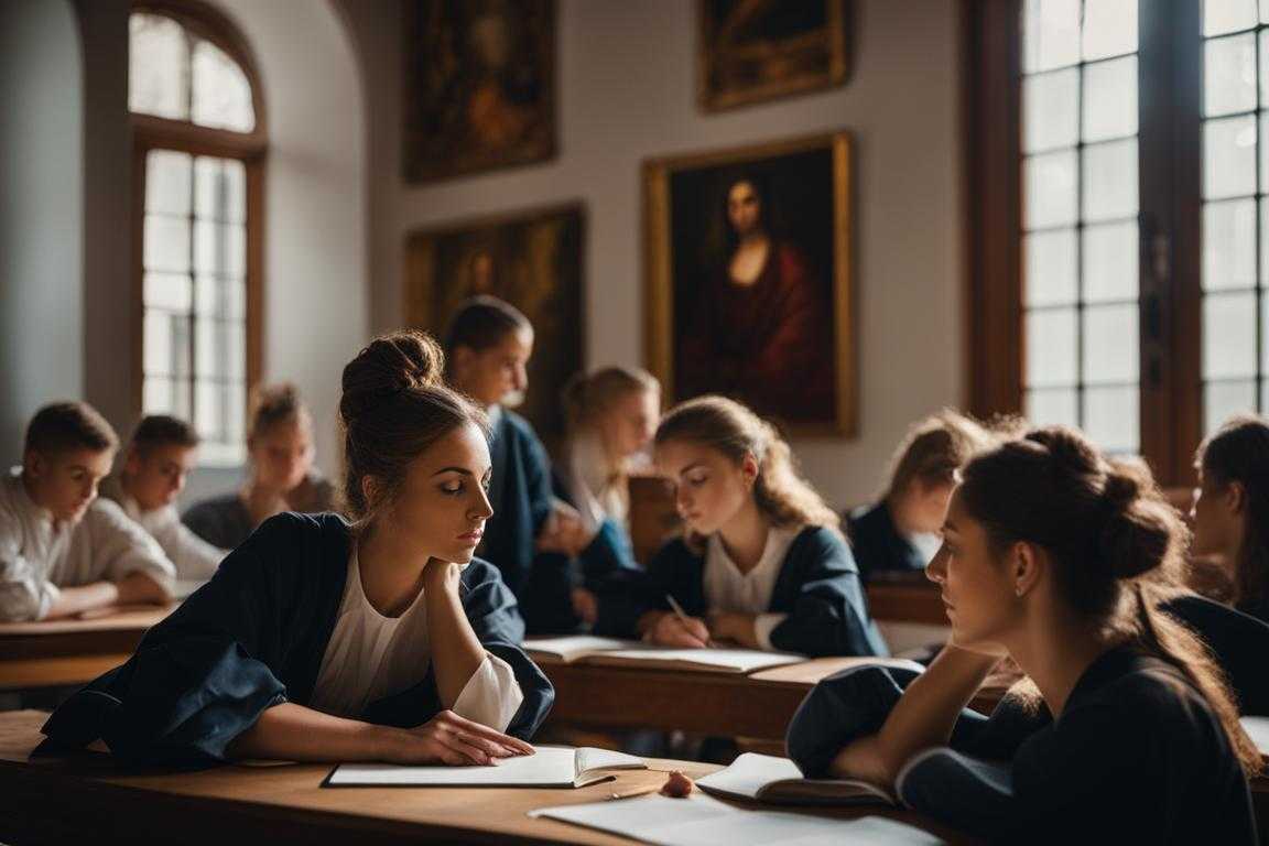 students-in-classroom-serene-atmosphere-peaceful-expressions-quiet-reflection-mindfulness-grati