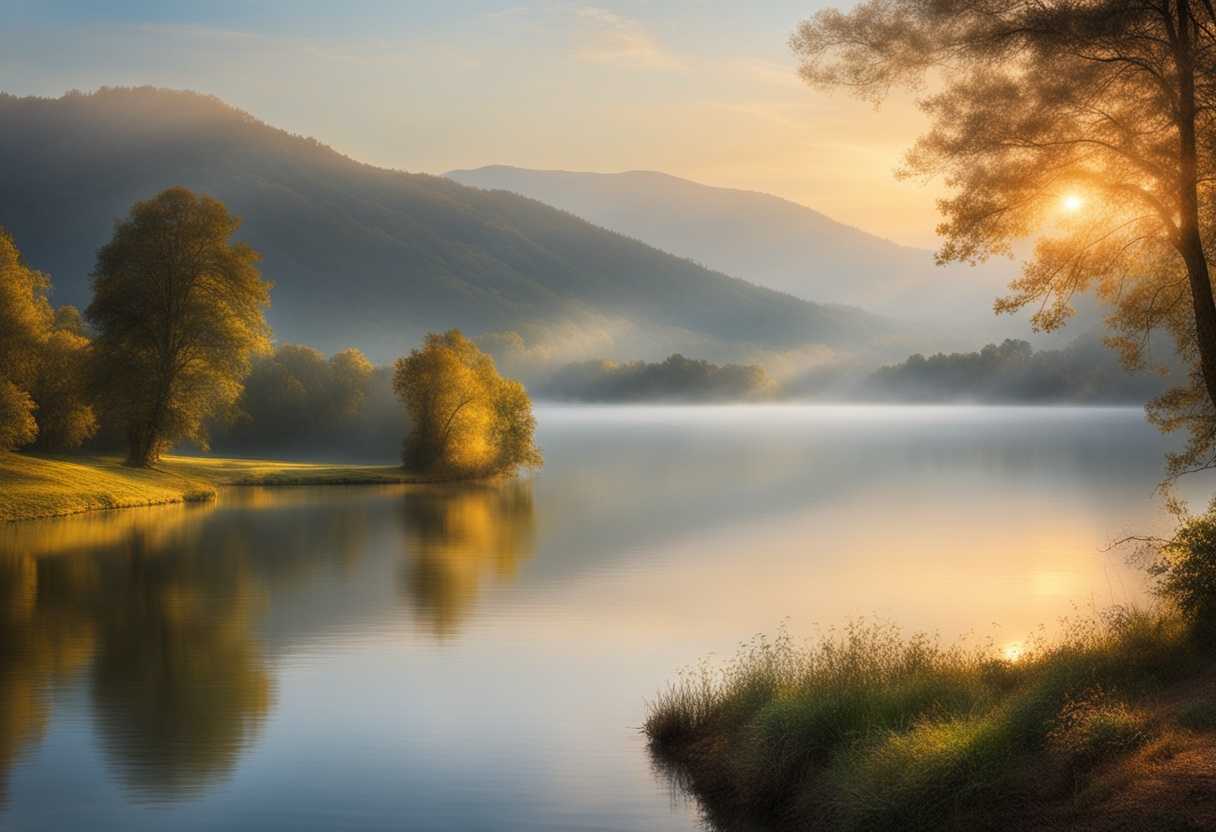 Serene-sunrise-over-tranquil-lake-soft-mist-rising-gentle-ripples-peaceful-solitude-nature-s-emb_jgwp