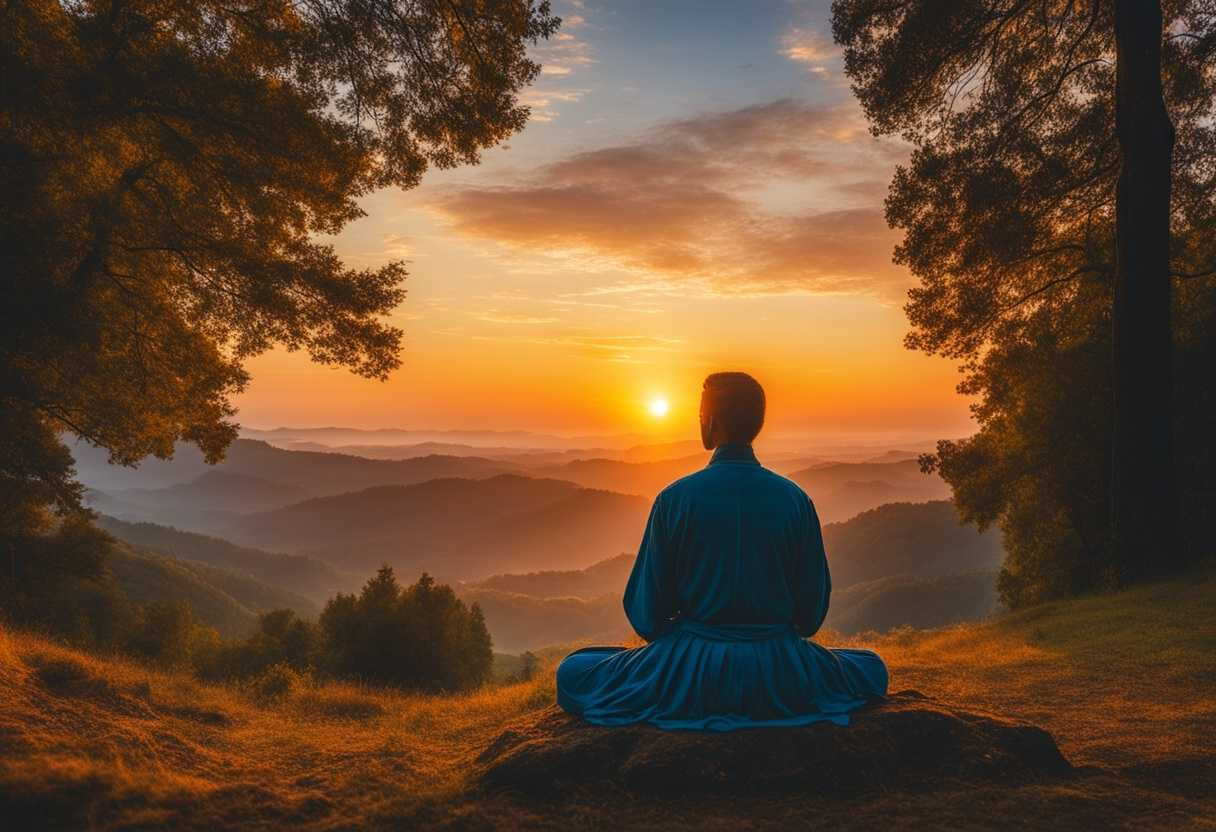 Serene-sunrise-person-meditating-in-nature-hands-clasped-in-gratitude-peaceful-atmosphere-vibran_navl