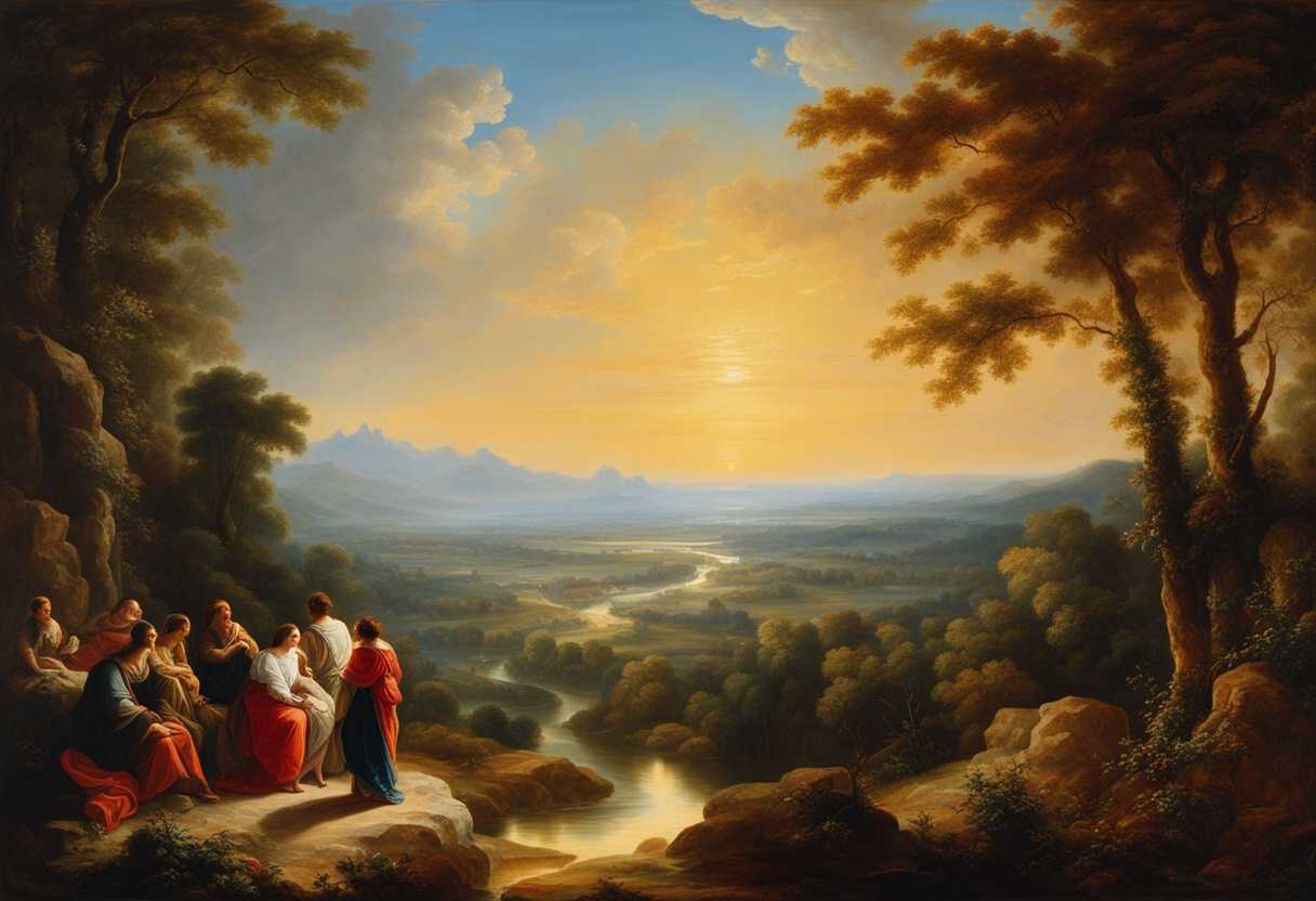 Hopeful-figures-gazing-towards-a-bright-horizon-vibrant-colors-serene-atmosphere-inspiring-detai_nmne
