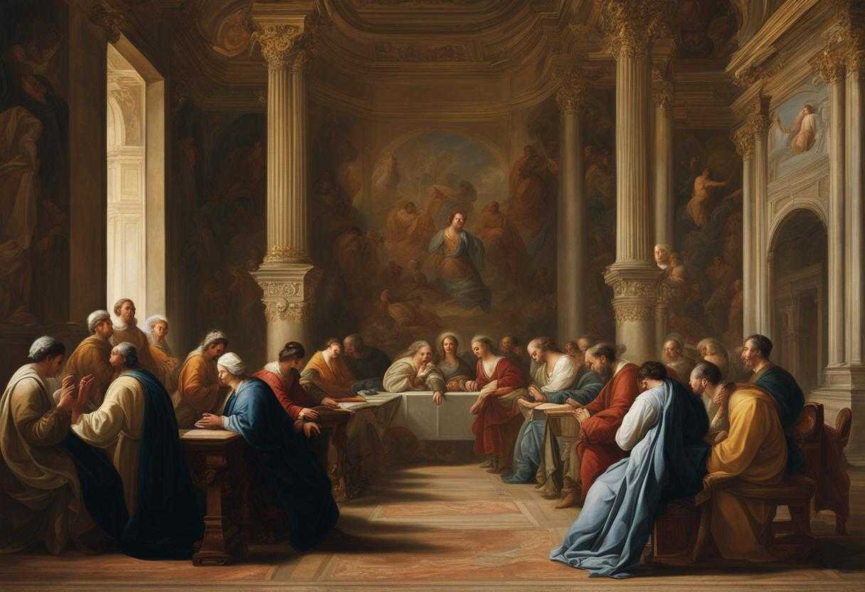 A-diverse-group-of-individuals-praying-together-in-a-serene-and-sacred-atmosphere_qlmo