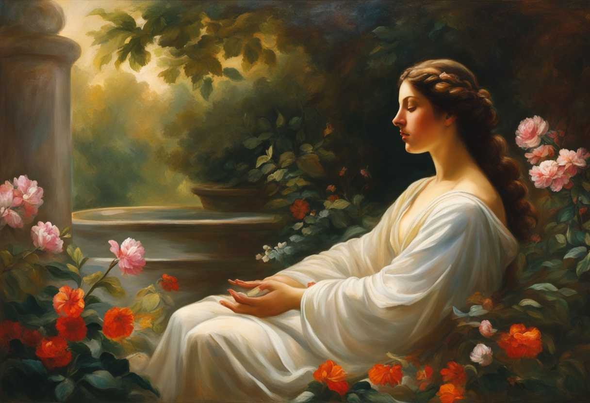Serene-figure-meditating-in-a-lush-garden-vibrant-flowers-soft-sunlight-peaceful-atmosphere-harm_wpnk
