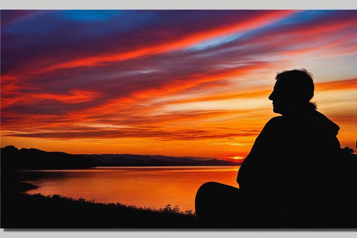 person-and-Bible-verse-standing-in-a-beam-of-light-head-bowed-hands-clasped-in-prayer-open-Bible-