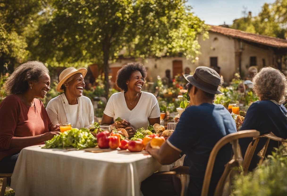 Diverse-neighbors-sharing-laughter-and-food-vibrant-community-garden-warm-sunlight-joyful-atmosph_qdun
