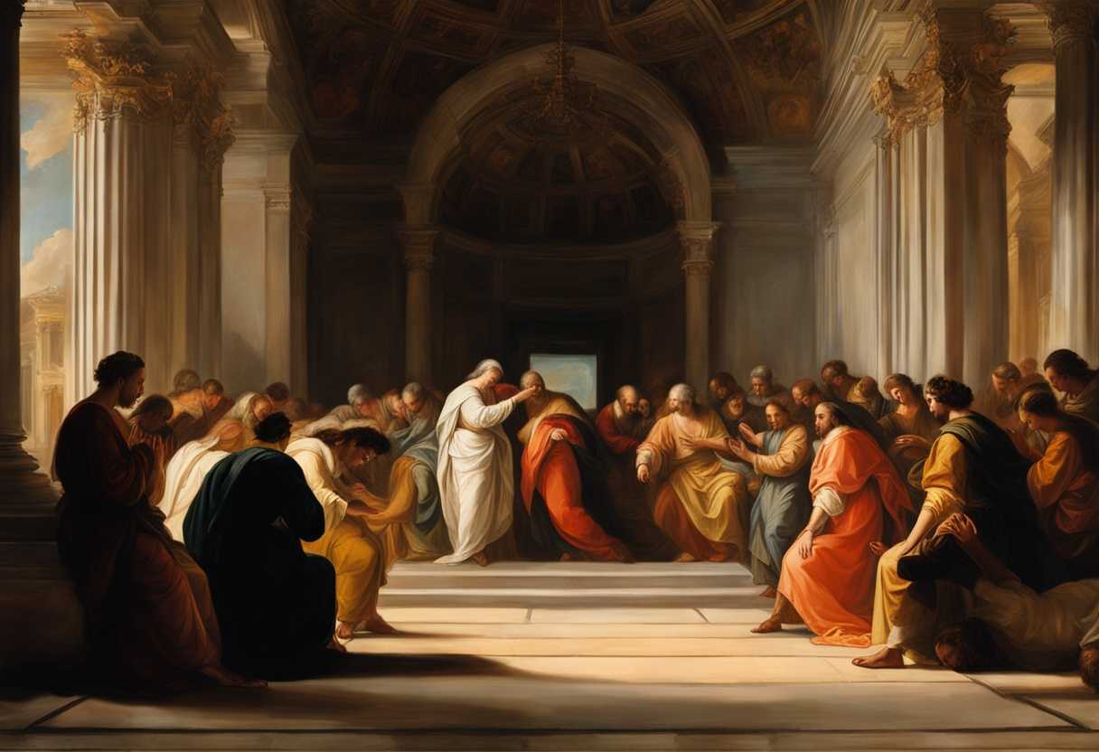 Diverse-group-of-people-holding-hands-in-prayer-serene-setting-warm-light-peaceful-expressions-u_wlds