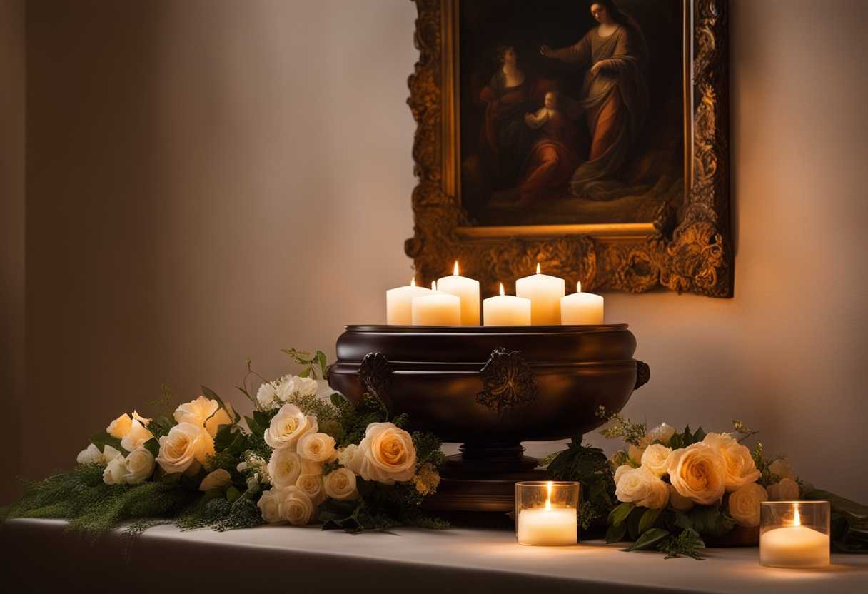 Soft-candlelight-illuminating-a-serene-memorial-surrounded-by-delicate-flowers-peaceful-ambiance-_jyvs