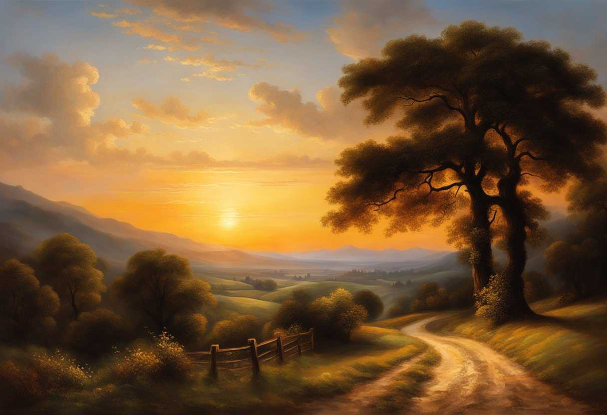 Serene-landscape-gentle-sunset-guiding-light-peaceful-journey-warm-embrace-safe-return-tranqui_shxm
