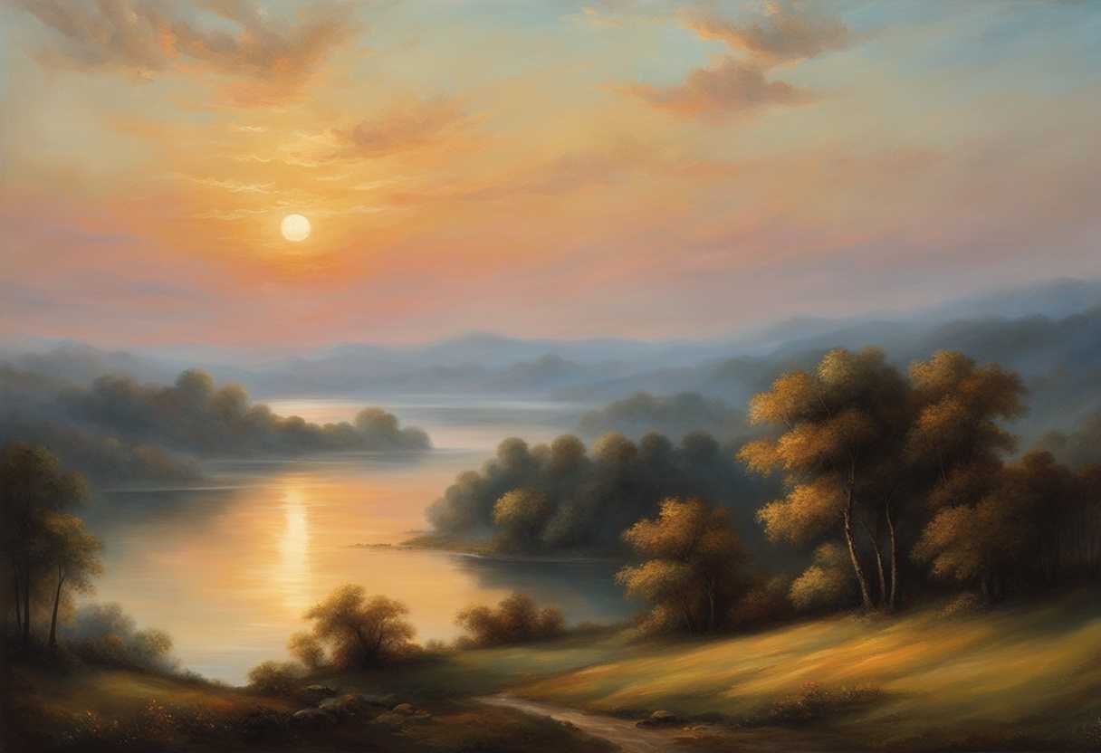 Serene-landscape-at-dusk-gentle-waves-lapping-soft-pastel-skies-tranquil-atmosphere-calming-ambi_lmhr