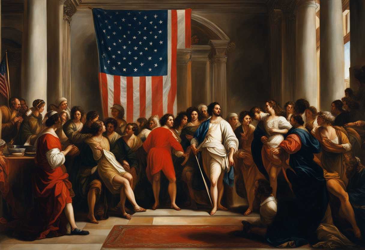 Diverse-group-gathers-under-American-flag-celebrating-unity-and-hope-on-4th-of-July_zkgy