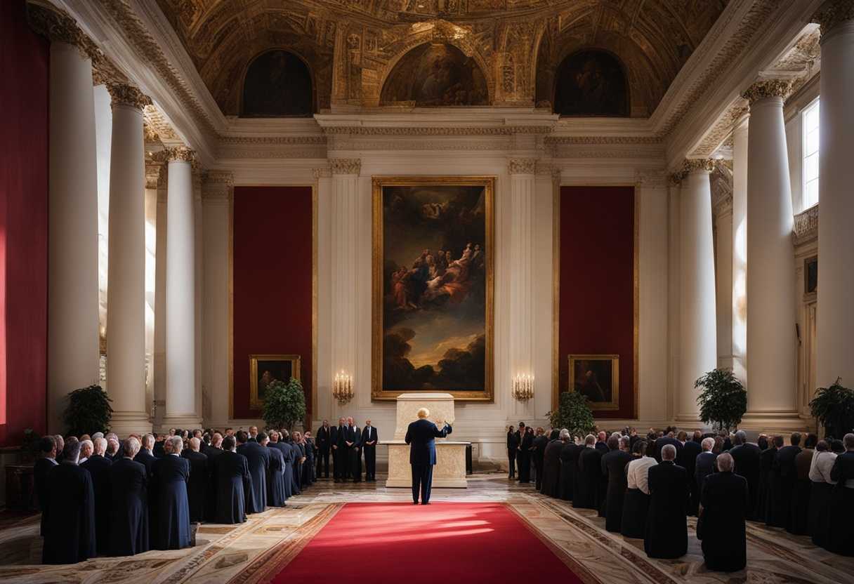 President-Trump-leads-a-prayer-with-a-group-bathed-in-warm-light-fostering-unity-and-contemplation_kyyb