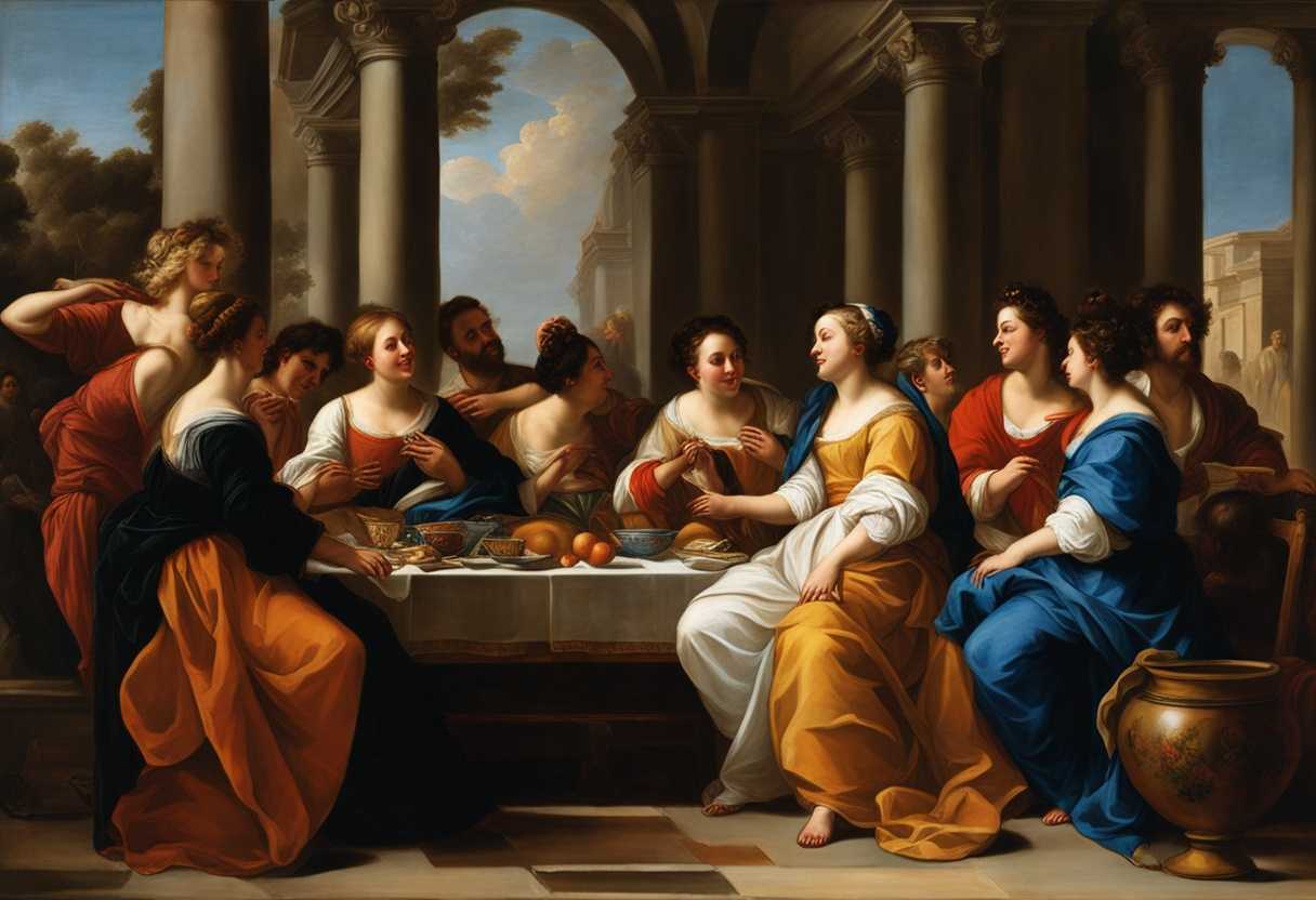 Joyful-gathering-of-friends-sharing-laughter-and-stories-warm-ambiance-cozy-setting-vibrant-expre_ajcp