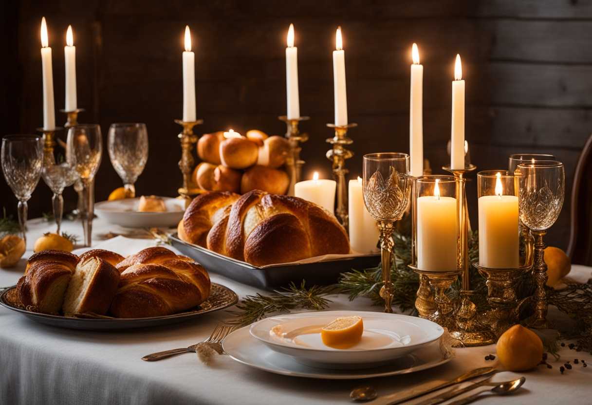 Serene-candlelit-table-traditional-challah-bread-peaceful-ambiance-family-gathered-deep-spiritua_roql