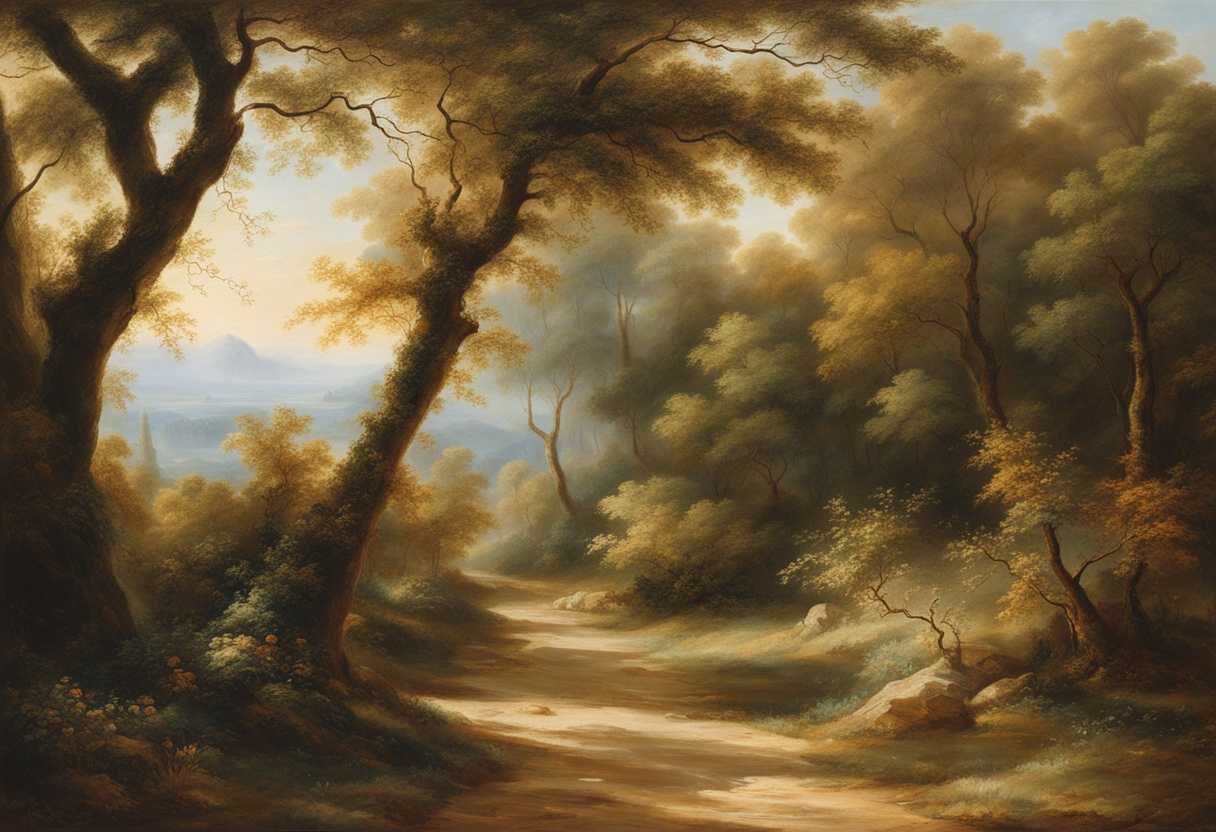 Serene-landscape-gentle-waves-lapping-soft-sunlight-filtering-through-trees-tranquil-atmosphere-_akmh