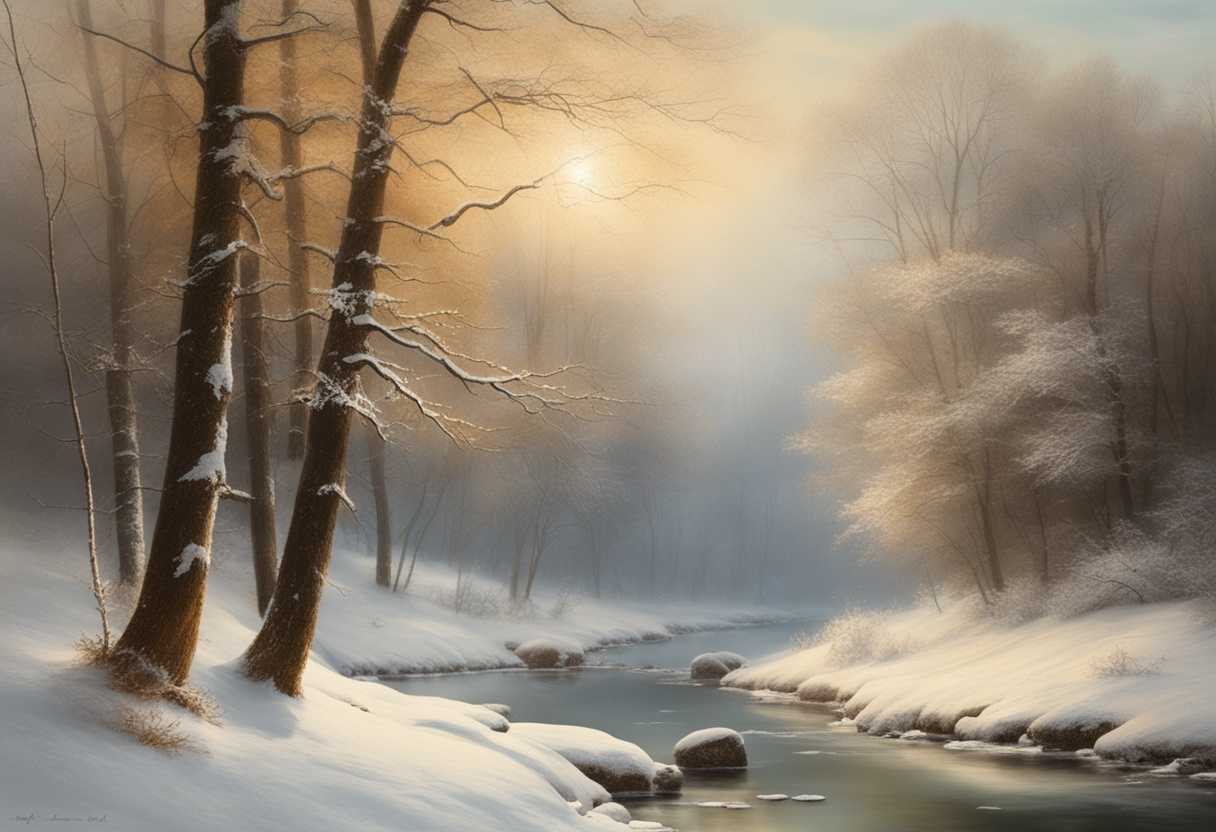 Serene-winter-landscape-soft-snowflakes-falling-tranquil-forest-muted-colors-peaceful-atmosphere_remx