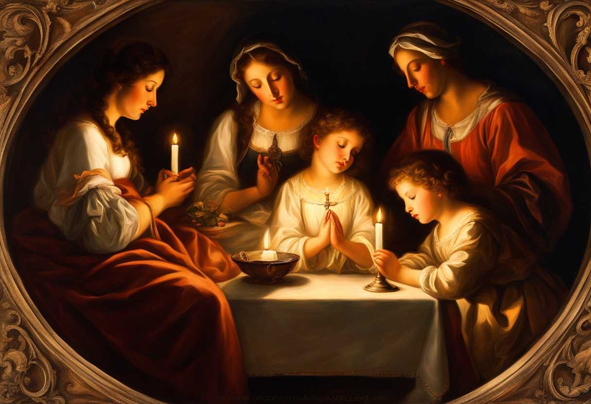 Family-circle-praying-by-candlelight-united-in-faith-serenity-and-devotion_xnrz