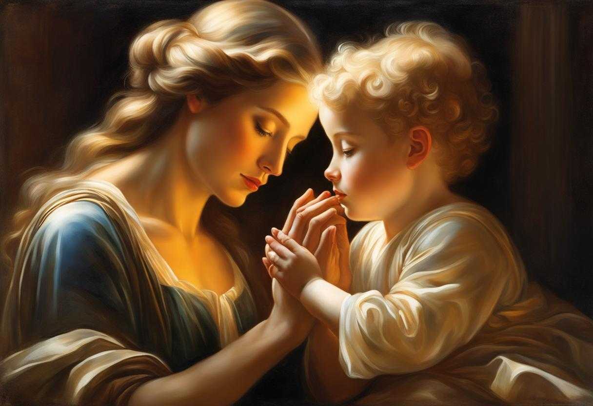 A-mother-gently-blesses-her-son-bathed-in-soft-light-radiating-warmth-and-love_uilw