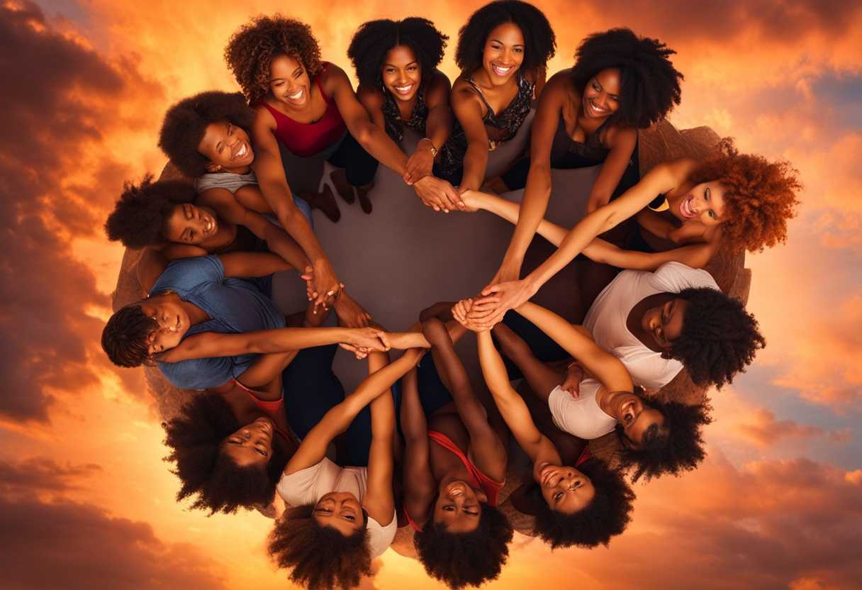 A-group-of-diverse-friends-holding-hands-in-a-circle-vibrant-sunset-warm-smiles-unity-hope_rzdm