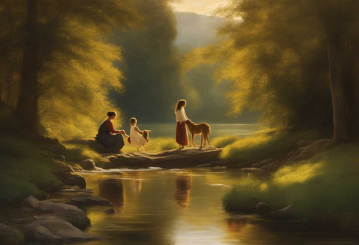A-serene-parent-guiding-a-child-through-nature-nurturing-connection-warmth-and-understanding-sof_owad