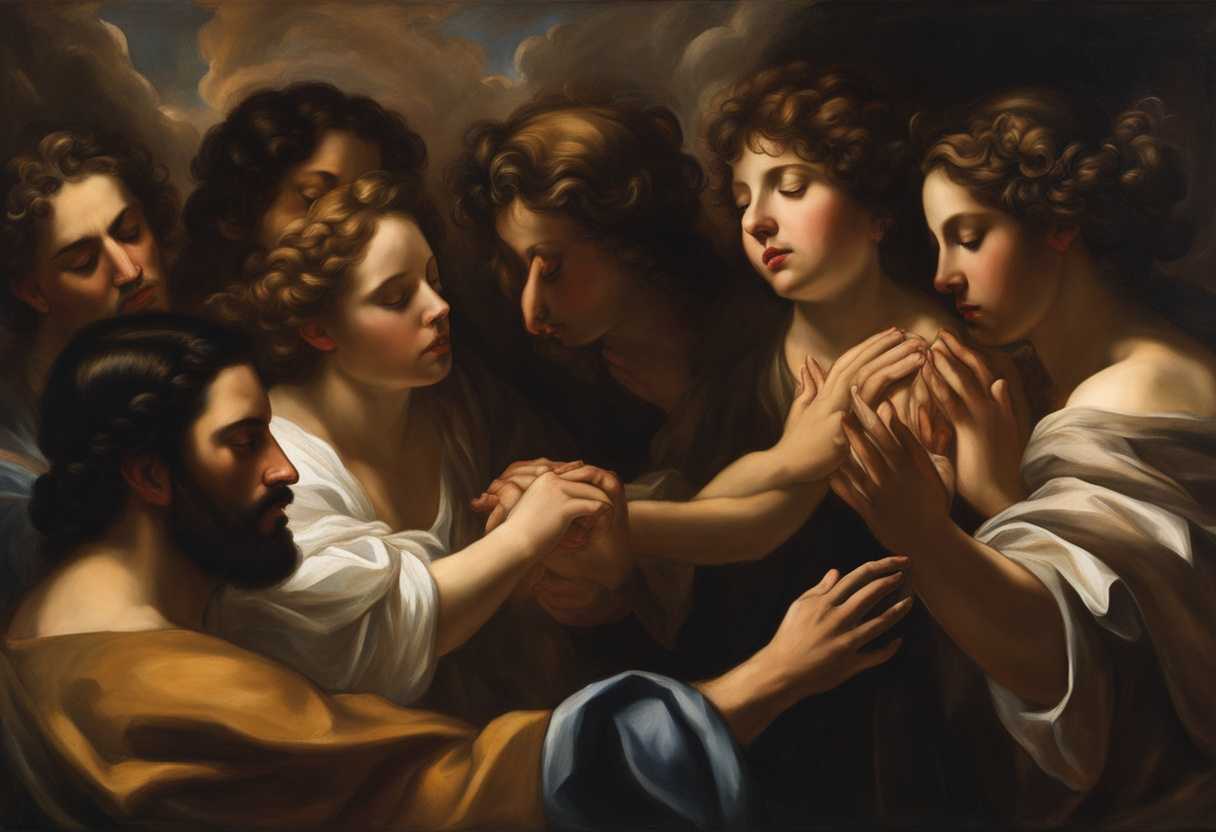 People-in-a-circle-eyes-closed-hands-clasped-bathed-in-soft-light-united-in-prayer_dclu