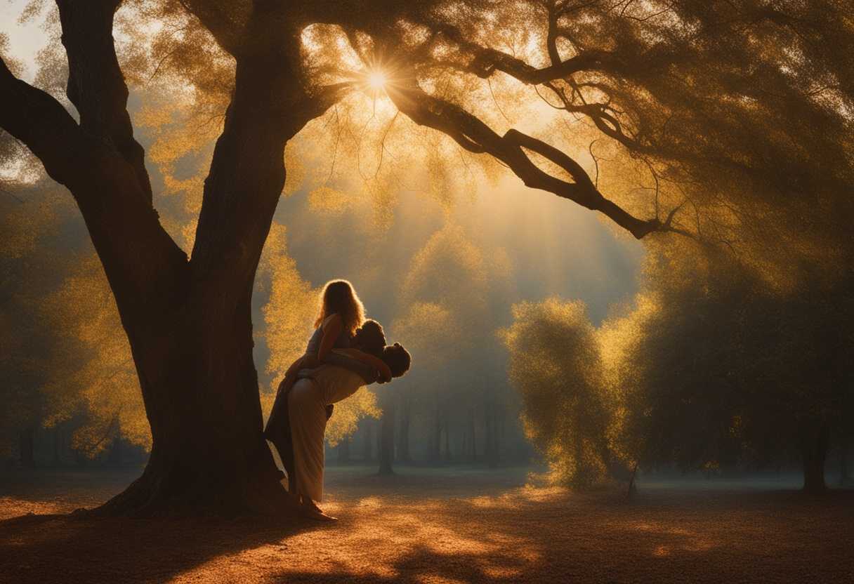 A-warm-embrace-under-sunlit-trees-capturing-compassion-and-resilience-amidst-shared-loss_rbfh