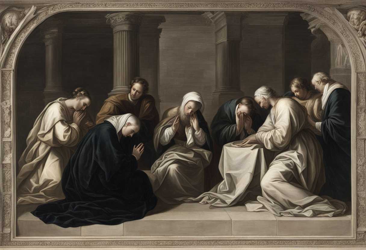 A-group-of-sick-individuals-in-prayer-heads-bowed-hands-clasped-eyes-closed-seeking-divine-comfo_thmo