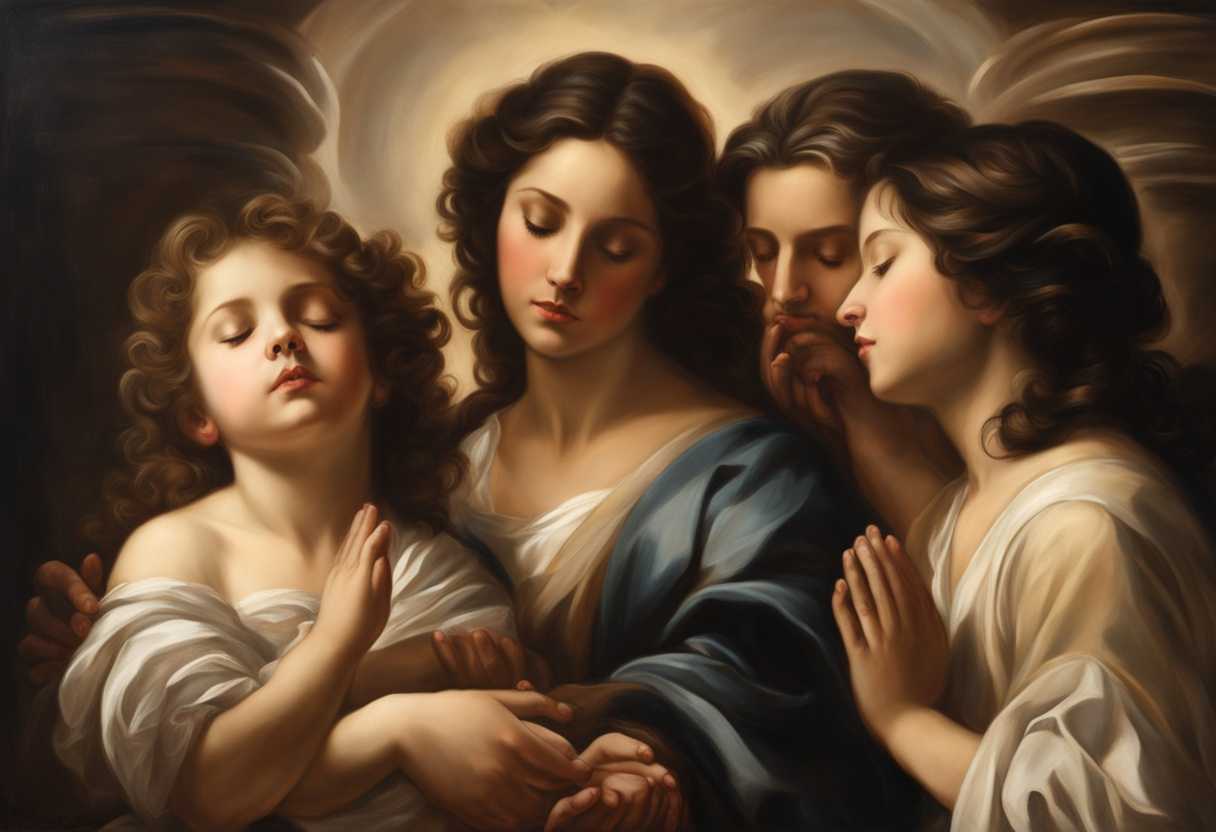A-family-in-soft-light-hands-clasped-eyes-closed-united-in-peaceful-prayer_rapj